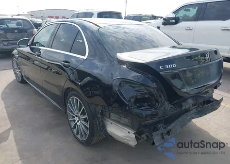 2018 Mercedes-Benz C 300 из США, поврежденный, VIN WDDWF4JB9JR347779